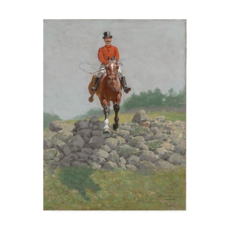 Frederic Remington 'A Hunting Man' Canvas Art,18x24